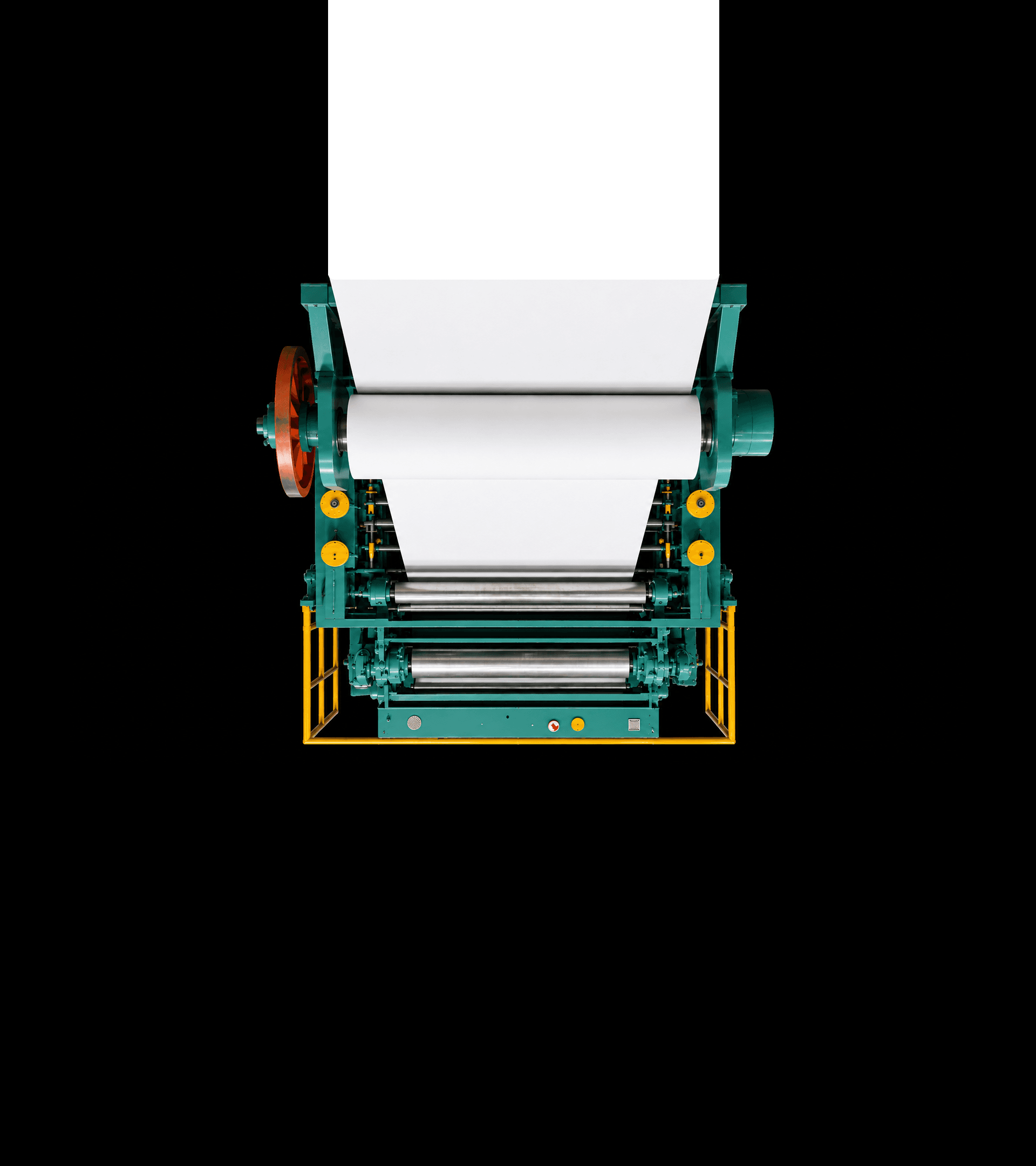 Industrial paper reels and manufacturing machinery sourced by Arohana Enterprises