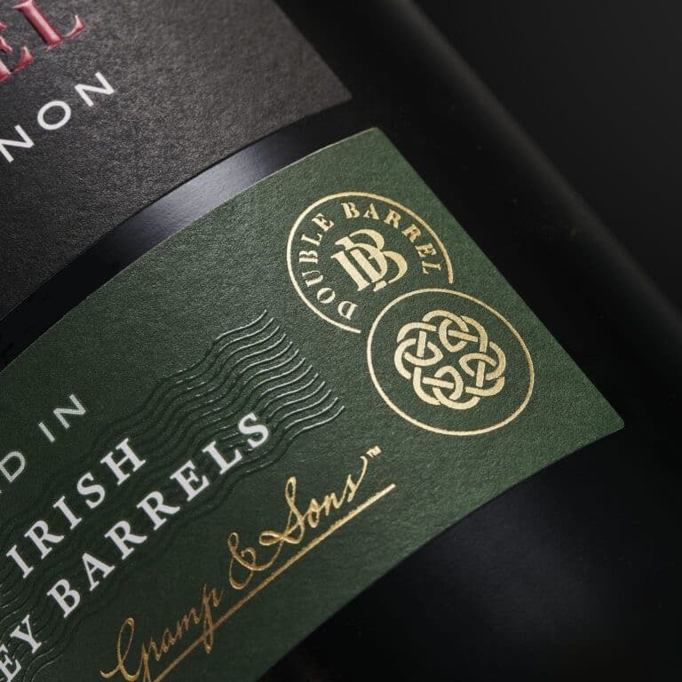 Precision Foil-Stamped Spirits Label - B2B Industrial Supply by Arohana Enterprises